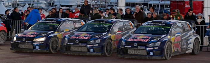 Triplete de Volkswagen, Ogier líder por delante de Latvala y Mikkelsen en el 