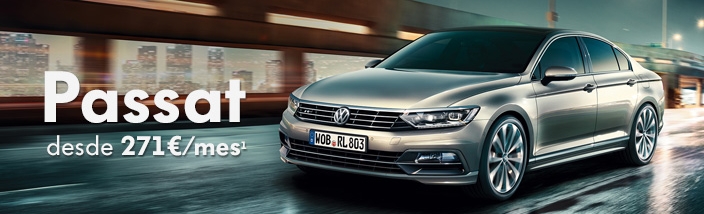 Nuevo Passat desde 271 €/mes en Leioa Wagen