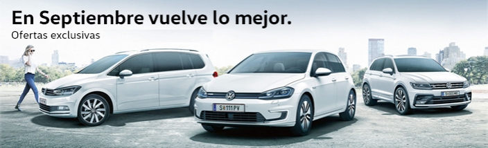 Leioa Wagen te ofrece en septiembre la Triple Oferta Volkswagen